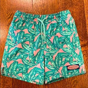 Boys vineyard vine swim trunks